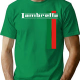 Lambrella Minimalist Graphic T-Shirt - Unisex Streetwear Tee - Green