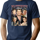 Limited Matthew Lillard Vintage Shirt Gift for Woman and Man2 Premium Heavyweight Cotton T-Shirt - Navy