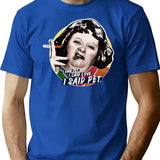 Lynne Postlethwaite Minimalist Graphic T-Shirt - Unisex Streetwear Tee - Blue