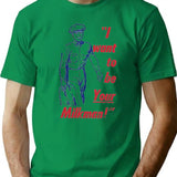 Milkman Minimalist Graphic T-Shirt - Unisex Streetwear Tee - Green
