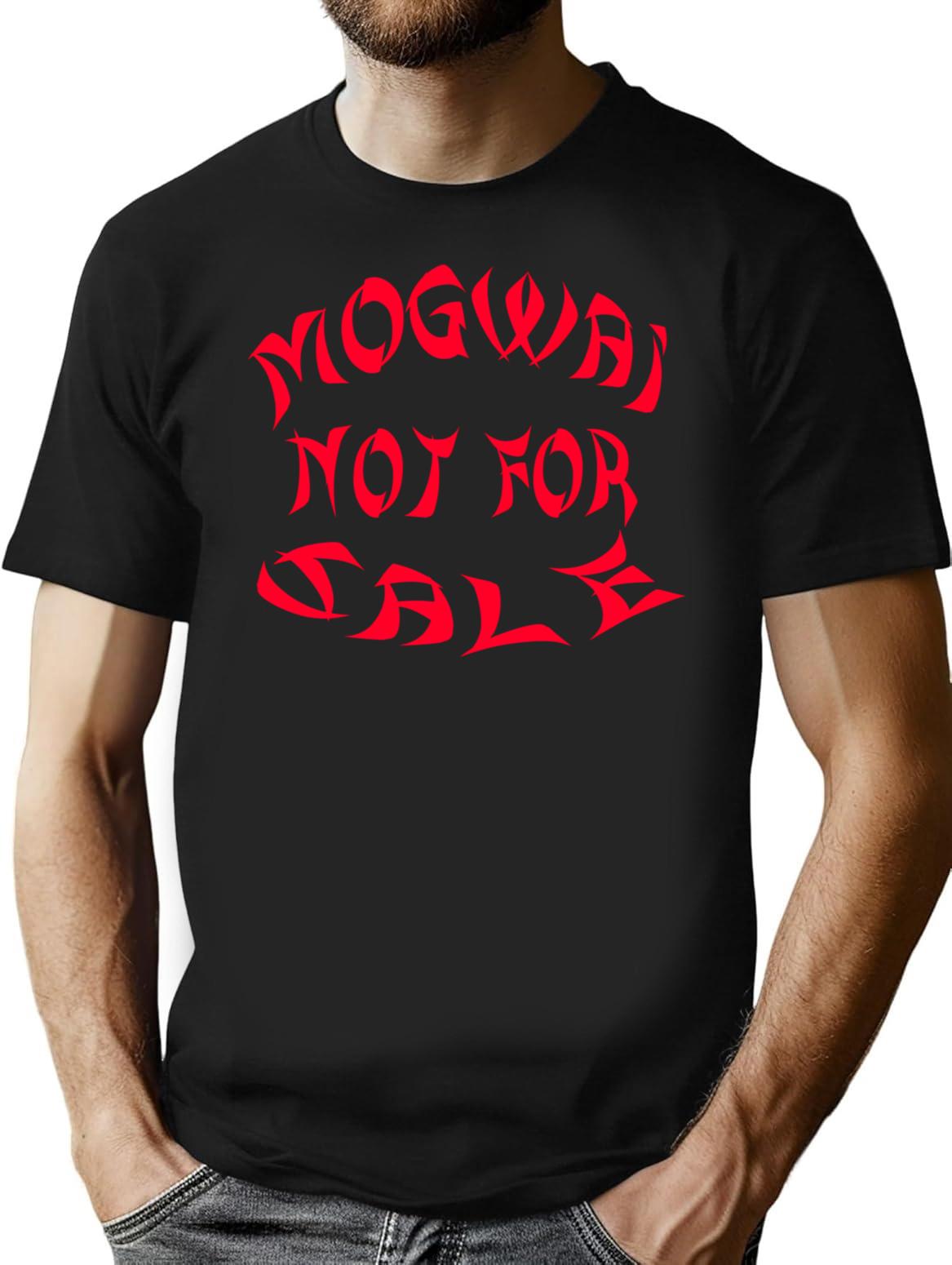 Mogwai Not For Sale Premium Heavyweight Cotton T-Shirt - Black