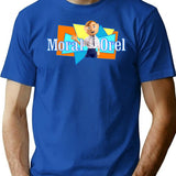 Moral Orel Logo (1) Minimalist Graphic T-Shirt - Unisex Streetwear Tee - Blue
