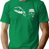 Mr. And Mrs. Frankenstein T-Shirt for Men & Women, T-Shirts Graphic Tee - Green