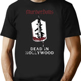 Murderdolls Dead In Hollywood T-Shirt for Men & Women, T-Shirts Graphic Tee - Black