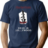 Murderdolls Dead In Hollywood T-Shirt for Men & Women, T-Shirts Graphic Tee - Navy
