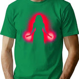 Music Vintage Retro Scarlet Witch Funny Graphic Gift Minimalist Graphic T-Shirt - Unisex Streetwear Tee - Green