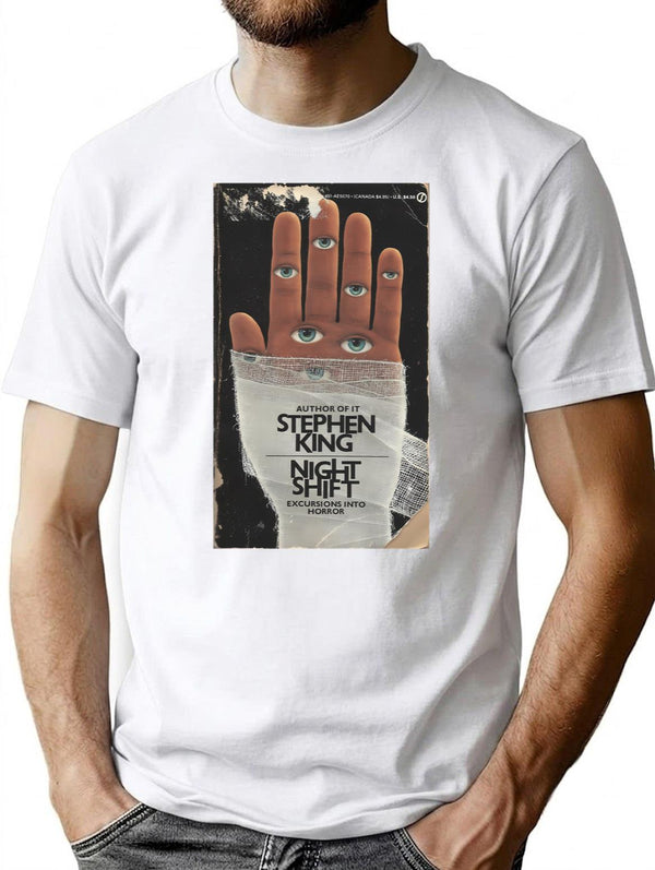 My Copy Of Night Shift T-Shirt for Men & Women, T-Shirts Graphic Tee - White