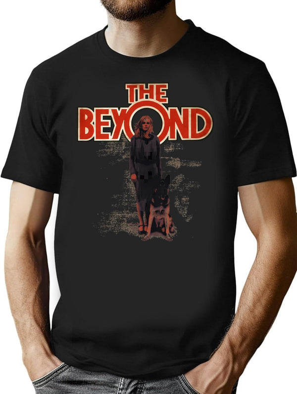 My Favorite People Retro The Beyond Fulci Cult Classic Horror Fan Art T-Shirt for Men & Women, T-Shirts Graphic Tee - Black