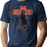 My Favorite People Retro The Beyond Fulci Cult Classic Horror Fan Art T-Shirt for Men & Women, T-Shirts Graphic Tee - Navy