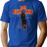 My Favorite People Retro The Beyond Fulci Cult Classic Horror Fan Art T-Shirt for Men & Women, T-Shirts Graphic Tee - Blue