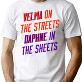 Mystery Ladies Minimalist Graphic T-Shirt - Unisex Streetwear Tee - White