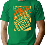 Mystik Spiral (2) Minimalist Graphic T-Shirt - Unisex Streetwear Tee - Green