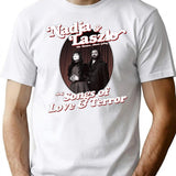 Nadja And Laszlo Sing Songs Of Love And Terror Poster T-Shirt for Men & Women, T-Shirts Graphic Tee - White