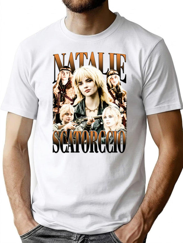 Natalie Yellowjackets T-Shirt for Men & Women, T-Shirts Graphic Tee - White