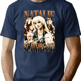 Natalie Yellowjackets T-Shirt for Men & Women, T-Shirts Graphic Tee - Navy