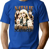 Natalie Yellowjackets T-Shirt for Men & Women, T-Shirts Graphic Tee - Blue