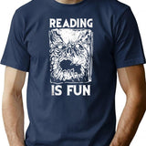 Necronomicon T-Shirt for Men & Women, T-Shirts Graphic Tee - Navy