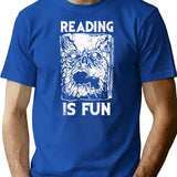 Necronomicon T-Shirt for Men & Women, T-Shirts Graphic Tee - Blue