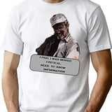 Need To Know Information T-Shirt for Men & Women, T-Shirts Graphic Tee - White