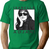 Needed Gifts The Black Dahlia Adjani Light Blue Vintage Photograp T-Shirt for Men & Women, T-Shirts Graphic Tee - Green