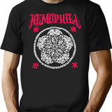Nemophila Band T-Shirt for Men & Women, T-Shirts Graphic Tee - Black