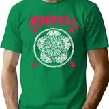 Nemophila Band T-Shirt for Men & Women, T-Shirts Graphic Tee - Green