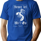 Never Let Mi-Go - Eldritch Dreamer - Lovecraftian Mythos Wear T-Shirt for Men & Women, T-Shirts Graphic Tee - Blue