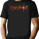 Neversoft Inspired (Weathered) T-Shirt Print Sticker Design (Retro Gaming Series) Minimalist Graphic T-Shirt - Unisex Streetwear Tee - Black