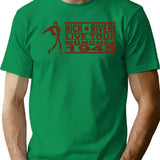 Nick Rivers On Tour Vintage Minimalist Graphic T-Shirt - Unisex Streetwear Tee - Green