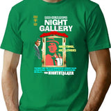 Night Gallery Meets The Night Stalker T-Shirt for Men & Women, T-Shirts Graphic Tee - Green