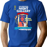 Night Gallery Meets The Night Stalker T-Shirt for Men & Women, T-Shirts Graphic Tee - Blue