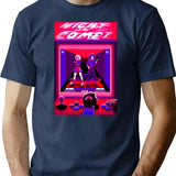 Night Of The Comet T-Shirt for Men & Women, T-Shirts Graphic Tee - Navy