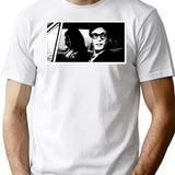 Night Of The Living Dead Car Scene T-Shirt for Men & Women, T-Shirts Graphic Tee - White