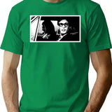 Night Of The Living Dead Car Scene T-Shirt for Men & Women, T-Shirts Graphic Tee - Green