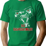 No Disassemble Johnny Five T-Shirt for Men & Women, T-Shirts Graphic Tee - Green