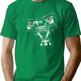 No Disassemble T-Shirt for Men & Women, T-Shirts Graphic Tee - Green