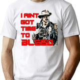 No Time To Bleed T-Shirt for Men & Women, T-Shirts Graphic Tee - White