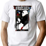 Nosferatu 1922 Horror Movie Vampire T-Shirt for Men & Women, T-Shirts Graphic Tee - White