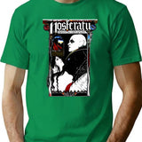 Nosferatu 1922 Horror Movie Vampire T-Shirt for Men & Women, T-Shirts Graphic Tee - Green