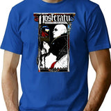 Nosferatu 1922 Horror Movie Vampire T-Shirt for Men & Women, T-Shirts Graphic Tee - Blue