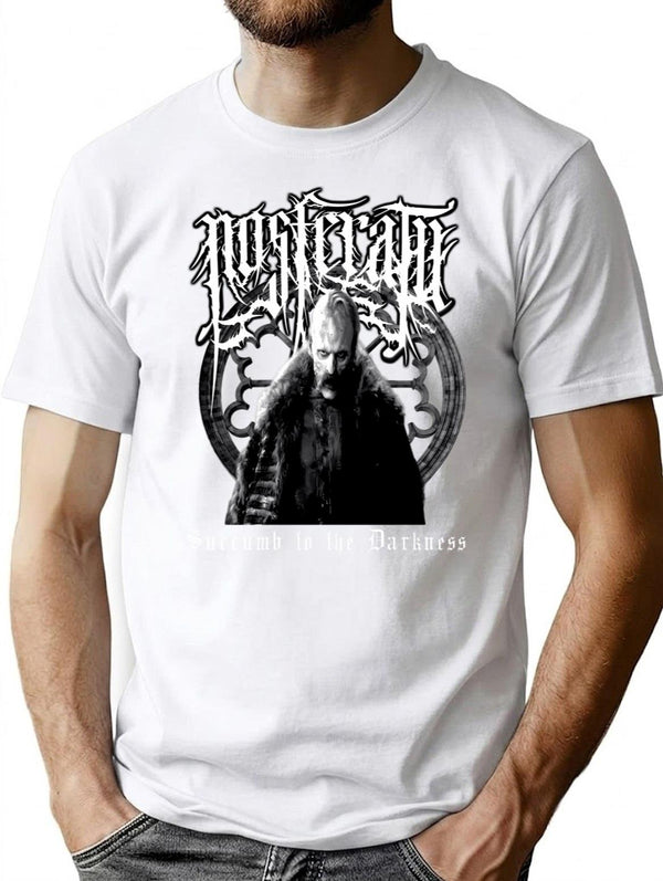 Nosferatu - Succumb To The Darkness T-Shirt for Men & Women, T-Shirts Graphic Tee - White