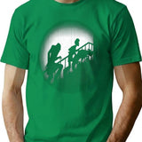 Nosferatu - The Mystery Hunter T-Shirt for Men & Women, T-Shirts Graphic Tee - Green