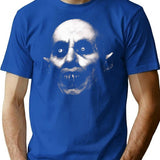 Nosferatu The Vampire Cult Classic Goth Gothic Horror Lover Gift Halloween T Shirt T-Shirt for Men & Women, T-Shirts Graphic Tee - Blue