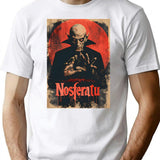 Nosferatu T-Shirt for Men & Women, T-Shirts Graphic Tee - White