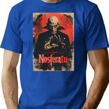 Nosferatu T-Shirt for Men & Women, T-Shirts Graphic Tee - Blue