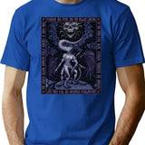 Nyarlathotep Icon - Azhmodai 2020 T-Shirt for Men & Women, T-Shirts Graphic Tee - Blue