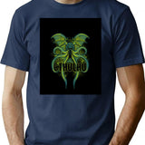 Obey The Cthulhu T-Shirt for Men & Women, T-Shirts Graphic Tee - Navy