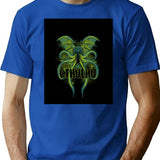 Obey The Cthulhu T-Shirt for Men & Women, T-Shirts Graphic Tee - Blue