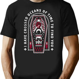 Oceans Of Time - Dracula - Vampire Quote T-Shirt for Men & Women, T-Shirts Graphic Tee - Black