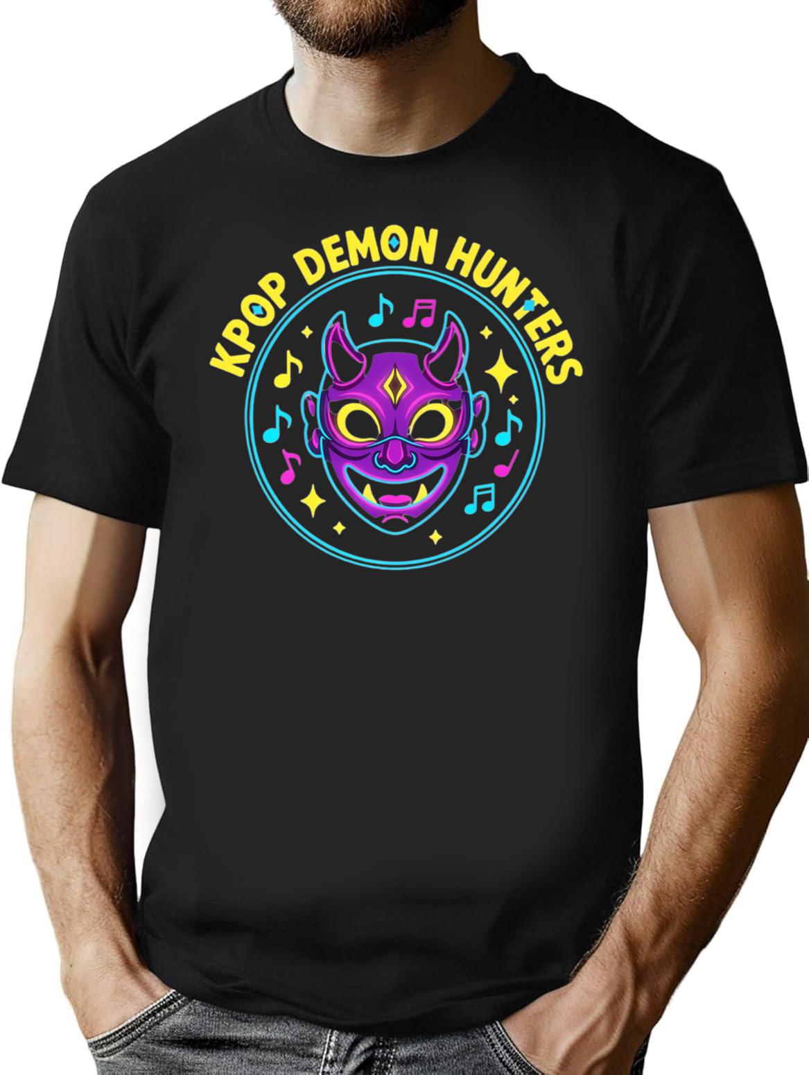 On-Stage Off-Stage Demon Hunter Apparel (2) T-Shirt for Men & Women, T-Shirts Graphic Tee - Black